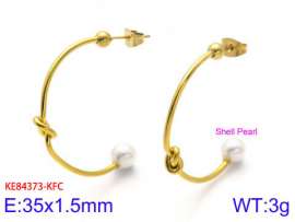 SS Gold-Plating Earring