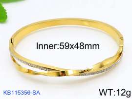 Stainless Steel Gold-plating Bangle