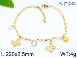 Stainless Steel Gold-plating Bracelet