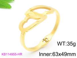 Stainless Steel Gold-plating Bangle