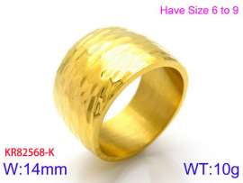 Stainless Steel Gold-plating Ring