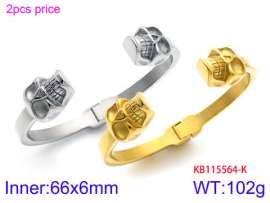 Stainless Steel Gold-plating Bangle