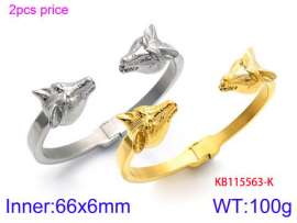 Stainless Steel Gold-plating Bangle