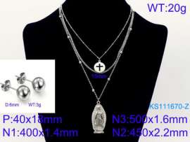 SS Jewelry Set(Most Women)