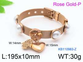 Stainless Steel Rose Gold-plating Bracelet