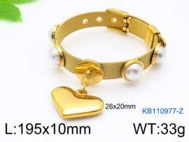 Stainless Steel Gold-plating Bracelet