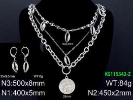 SS Jewelry Set(Most Women)