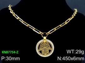 SS Gold-Plating Necklace