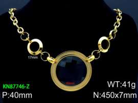 SS Gold-Plating Necklace