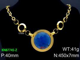 SS Gold-Plating Necklace