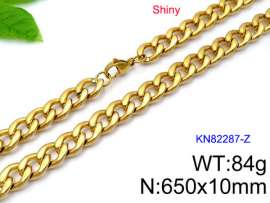 SS Gold-Plating Necklace