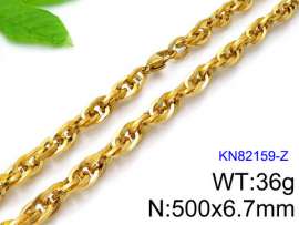 SS Gold-Plating Necklace