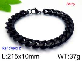 Stainless Steel Black-plating Bracelet