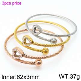 Stainless Steel Wire Bangle