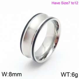 Stainless Steel Black-plating Ring