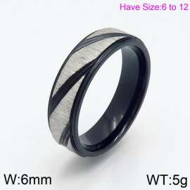 Stainless Steel Black-plating Ring