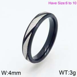 Stainless Steel Black-plating Ring