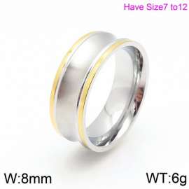 Stainless Steel Gold-plating Ring