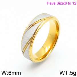 Stainless Steel Gold-plating Ring