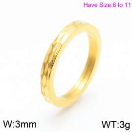 Stainless Steel Gold-plating Ring