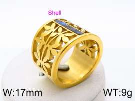 Stainless Steel Gold-plating Ring