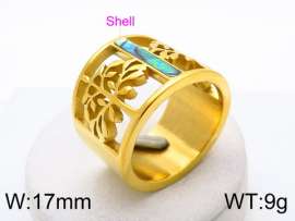 Stainless Steel Gold-plating Ring