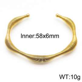 Stainless Steel Gold-plating Bangle