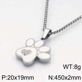 Stainless Steel Stone Necklace