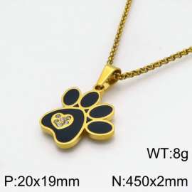 Stainless Steel Stone Necklace