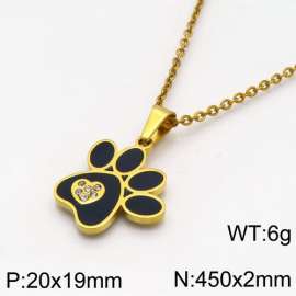Stainless Steel Stone Necklace