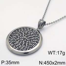 Stainless Steel Stone Necklace