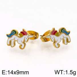 SS Gold-Plating Earring
