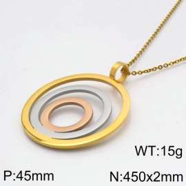 SS Gold-Plating Necklace