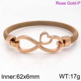 Stainless Steel Rose Gold-plating Bangle