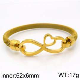 Stainless Steel Gold-plating Bangle