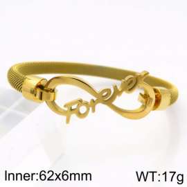 Stainless Steel Gold-plating Bangle