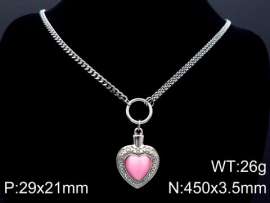Stainless Steel Stone Necklace