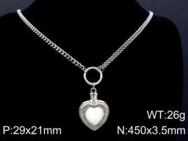 Stainless Steel Stone Necklace
