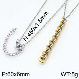 SS Gold-Plating Necklace