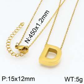 SS Gold-Plating Necklace