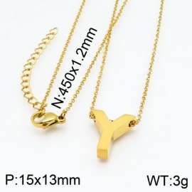 SS Gold-Plating Necklace