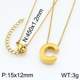 SS Gold-Plating Necklace