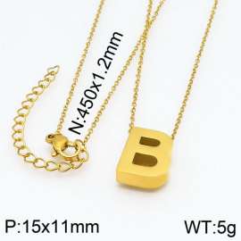 SS Gold-Plating Necklace