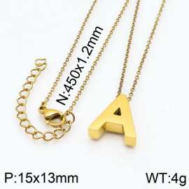 SS Gold-Plating Necklace