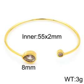 Stainless Steel Gold-plating Bangle