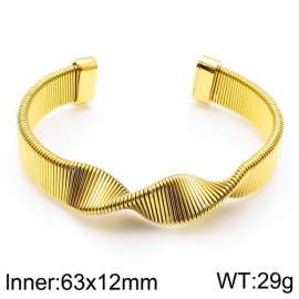 Stainless Steel Gold-plating Bangle