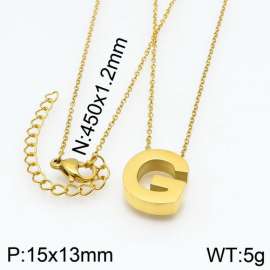 SS Gold-Plating Necklace