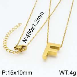 SS Gold-Plating Necklace