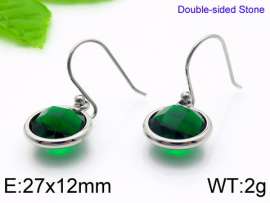 Stainless Steel Stone&Crystal Earring
