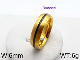 Stainless Steel Gold-plating Ring
